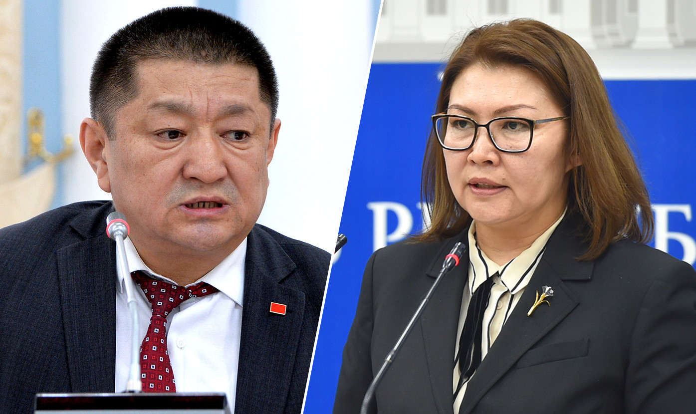 Космосбек Чолпонбаев и Алтынай Омурбекова