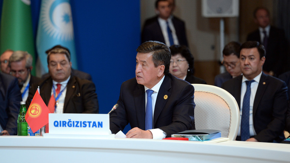 Президент Кыргызстана Сооронбай Жээнбеков
