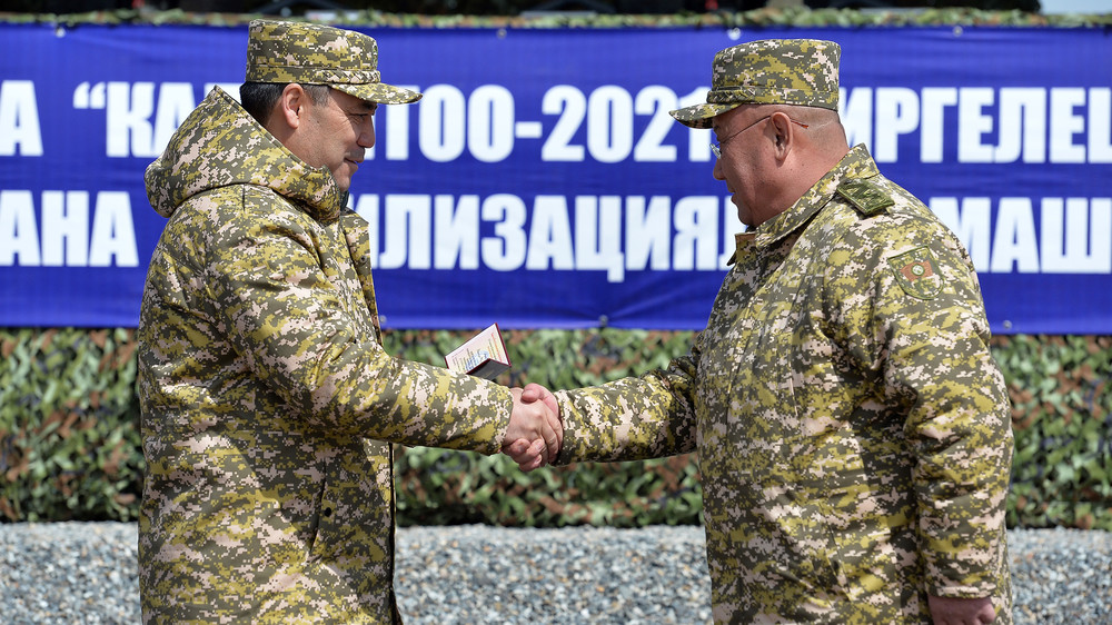 Садыр Жапаров и Рыскелди Мусаев