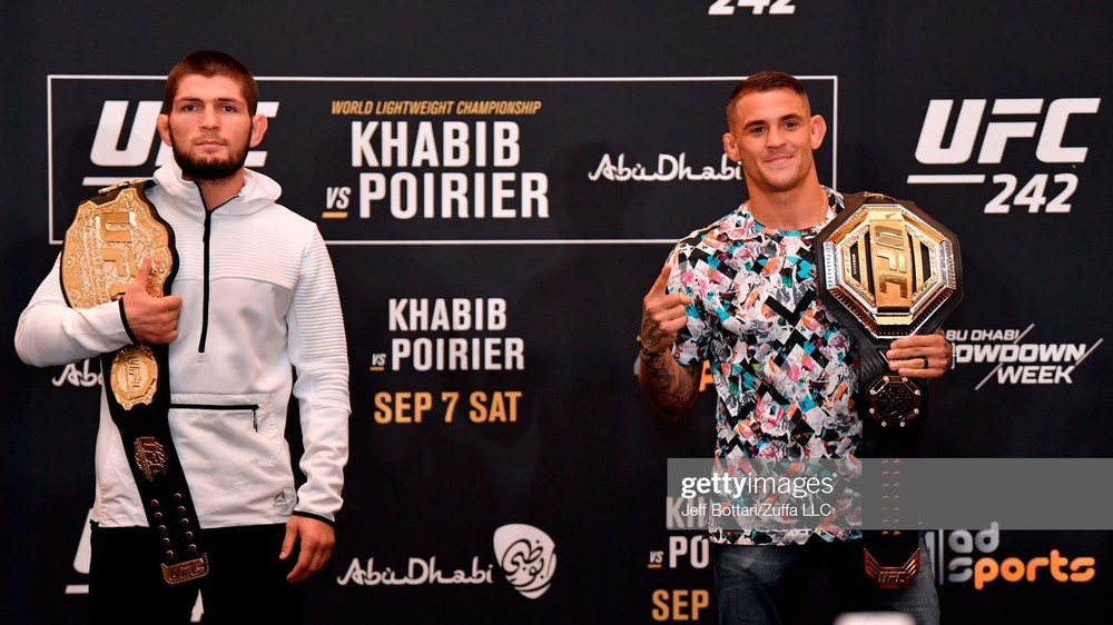Хабиб Нурмагомедов vs Дастин Порье