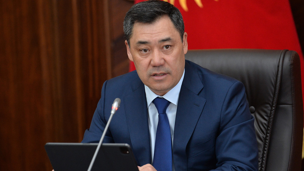 Президент Садыр Жапаров