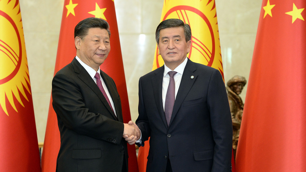 Си Цзиньпин жана Сооронбай Жээнбеков