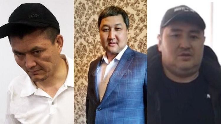 Слева направо: Мурсалым Умырзаков («Карышкыр»), Кадыр Досонов  («Дженго») и Алтынбек Ибраимов  («Алтуха»)