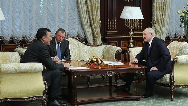 Кубанычбек Омуралиев, Александр Лукашенко