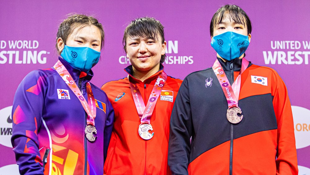 Чемпионат Азии по борьбе: до 68 кг