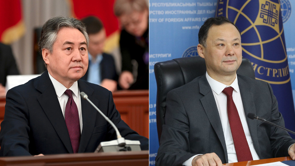 Жээнбек Кулубаев и Руслан Казакбаев
