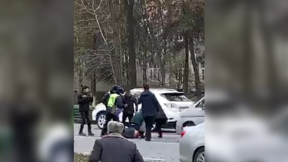 Момент задержания