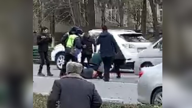 Момент задержания