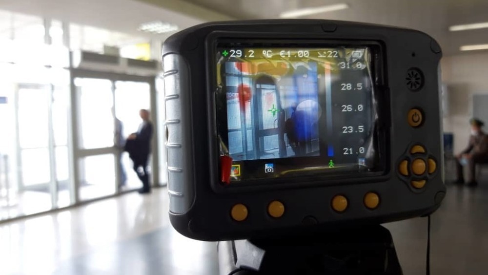 Тепловизоры в аэропорту Манас