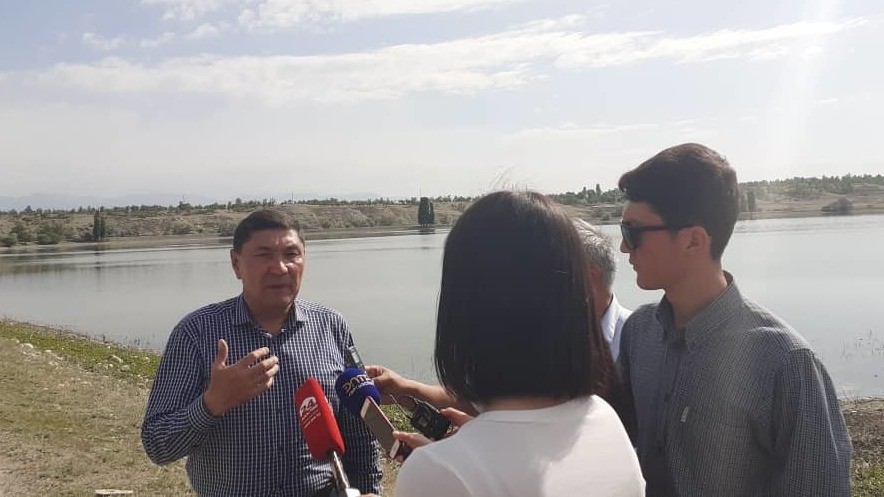 Министр сельского, водного хозяйства и развития регионов Аскарбек Джаныбеков