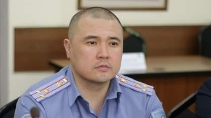 Начальник Первомайского РУВД Мирлан Ниязалиев