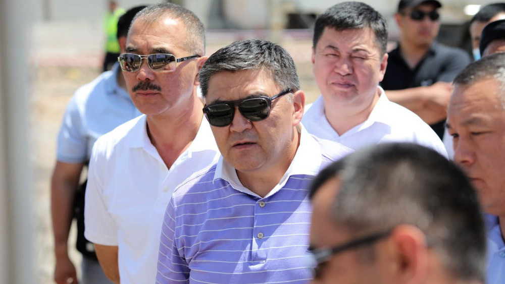 Камчыбек Ташиев в Жалал-Абаде