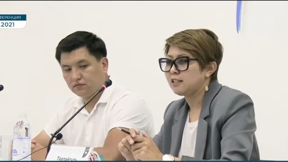 Асылбек Кочкоров и Таалайгуль Токтокунова