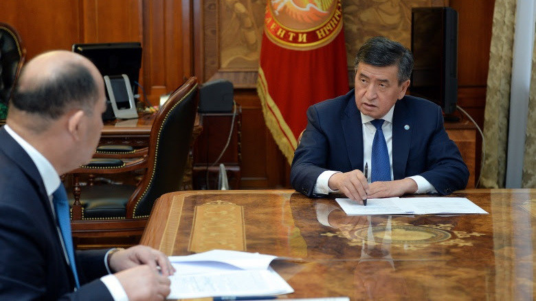 Президент Сооронбай Жээнбеков