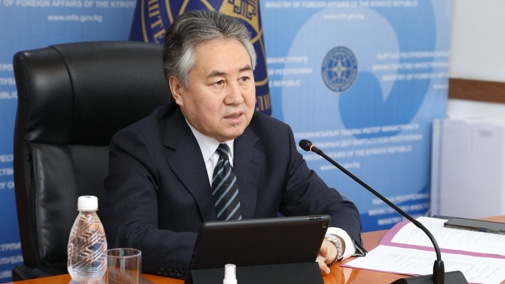 Министр иностранных дел Жээнбек Кулубаев