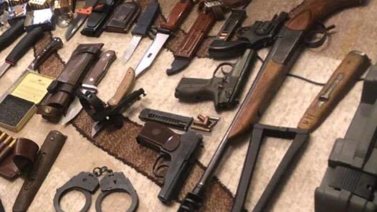 Изъятое оружие