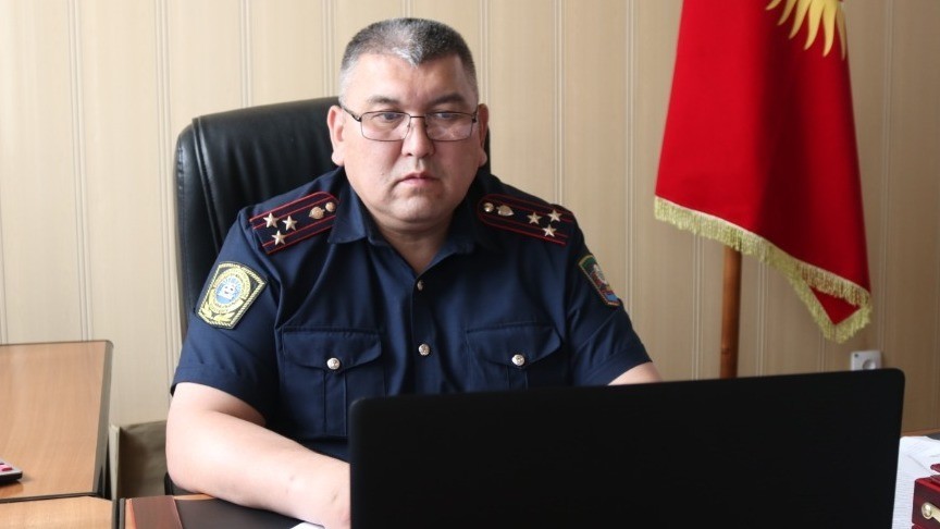 Глава ГУОБДД Азамат Исраилов