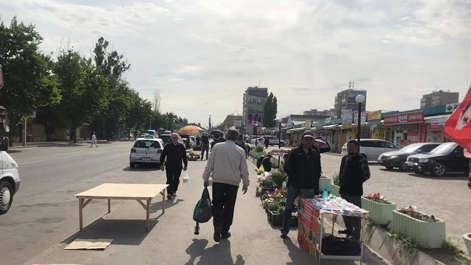 «Орто-Сай» базарынын аймагы