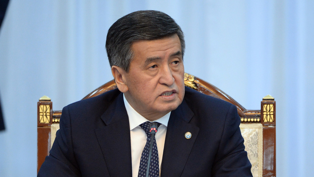 Президент Сооронбай Жээнбеков