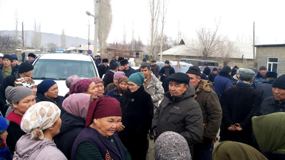 Село Кок-Таш Баткенского района. 10 января 2020 года