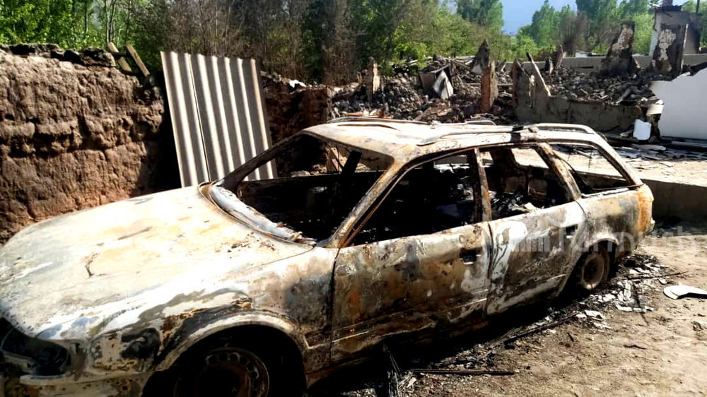 Местность Кок-Терек в Баткенском районе