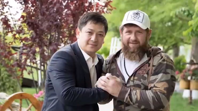 Руслан Кыдырмышев и Рамзан Кадыров