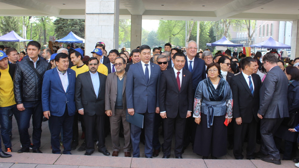 Открытие выставки «Жибек Жолу»