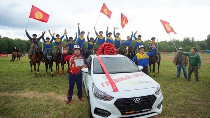 Москвада өткөн спорттук фестиваль