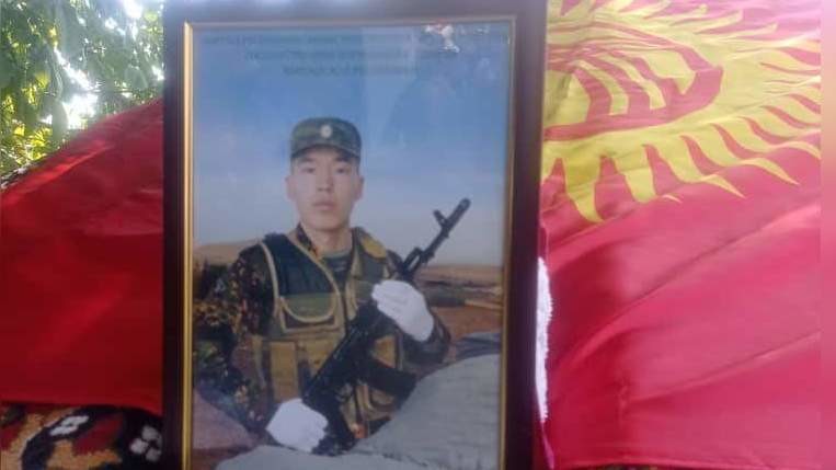 Военнослужащий Умарбек Курманбеков