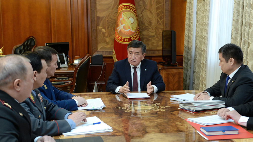 Президент Сооронбай Жээнбеков