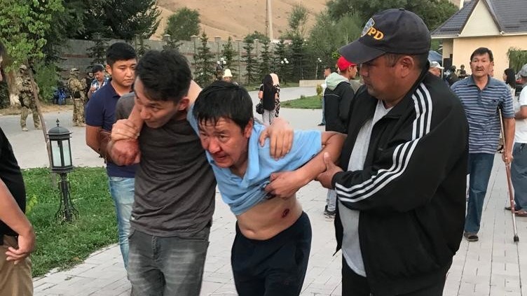 Раненный во время событий в Кой-Таше Фархад Баабиев