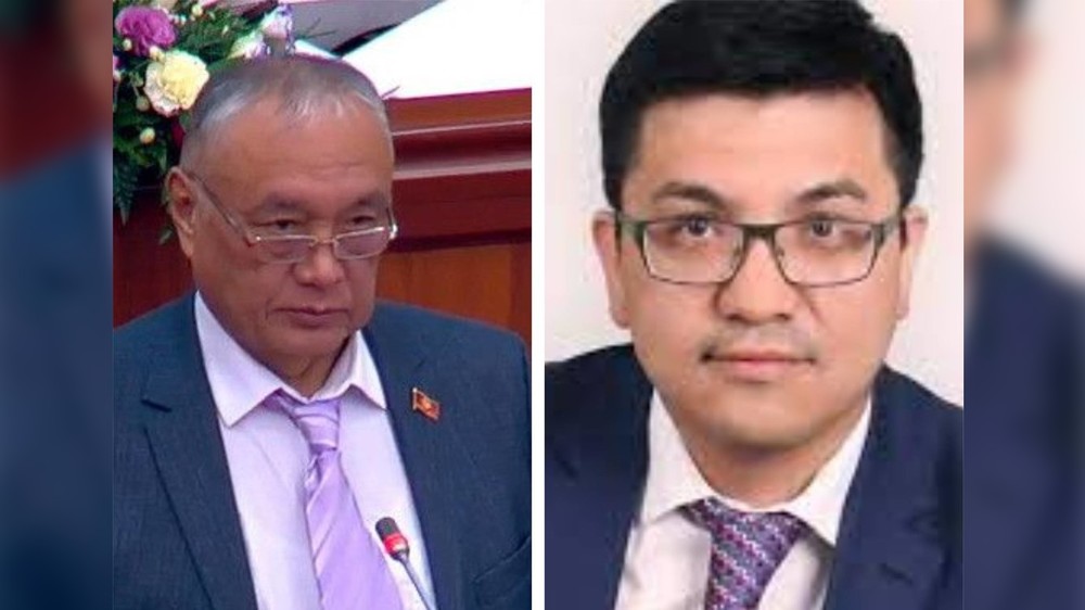 Слева: Султанбай Айжигитов Слева: Нурлан Шерипов