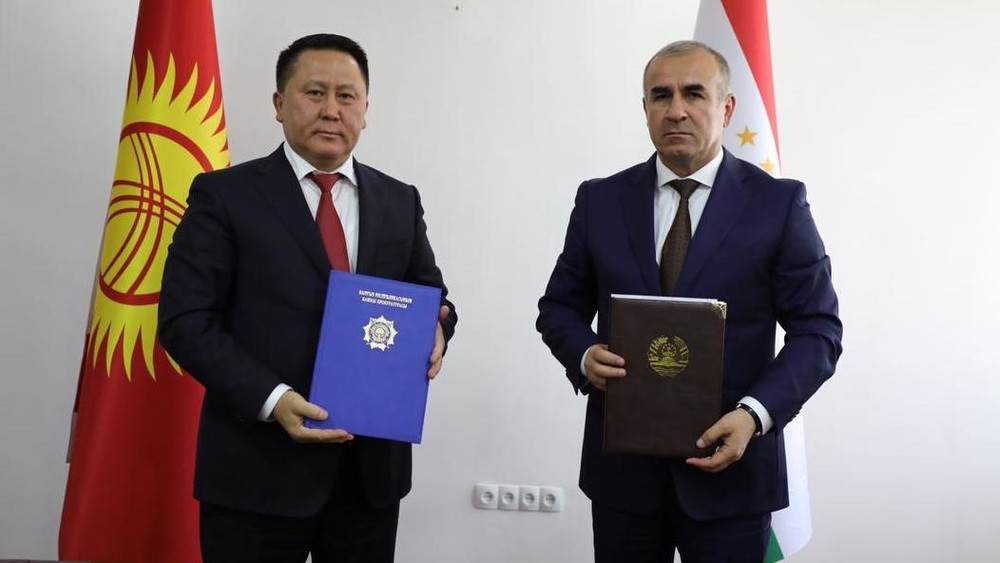 Курманкул Зулушев и Рахмон Юсуф Ахмадзода