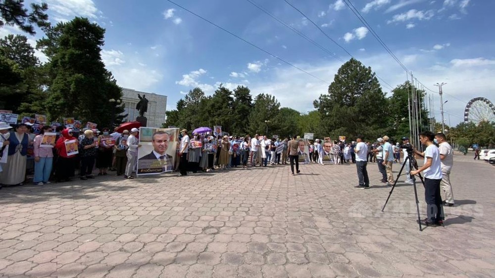 Митинг в поддержку Орхана Инанды