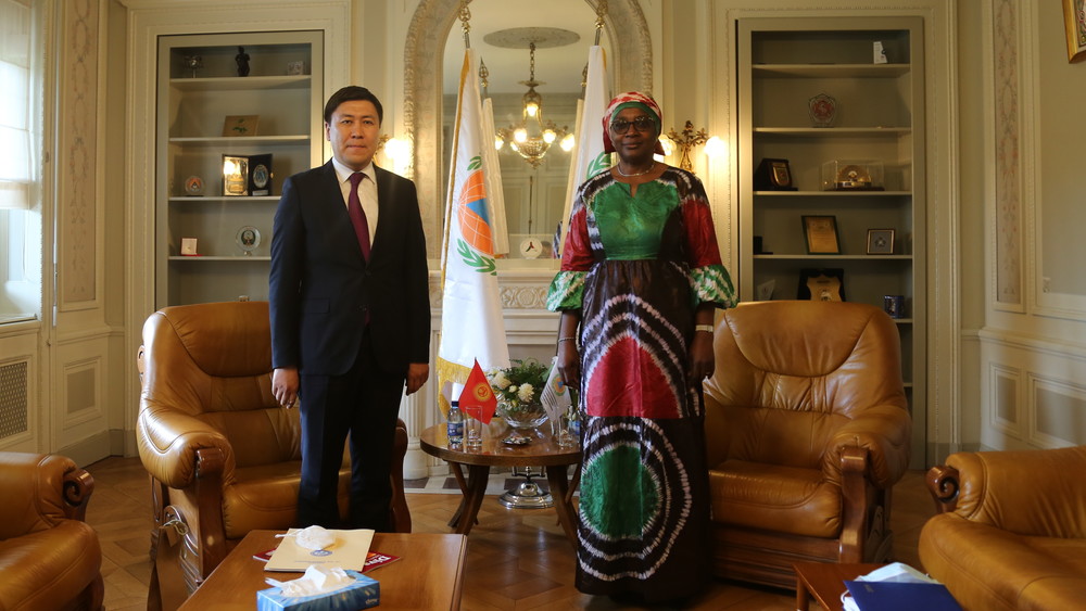 Алмазбек Бейшеналиев и Мариату Яп