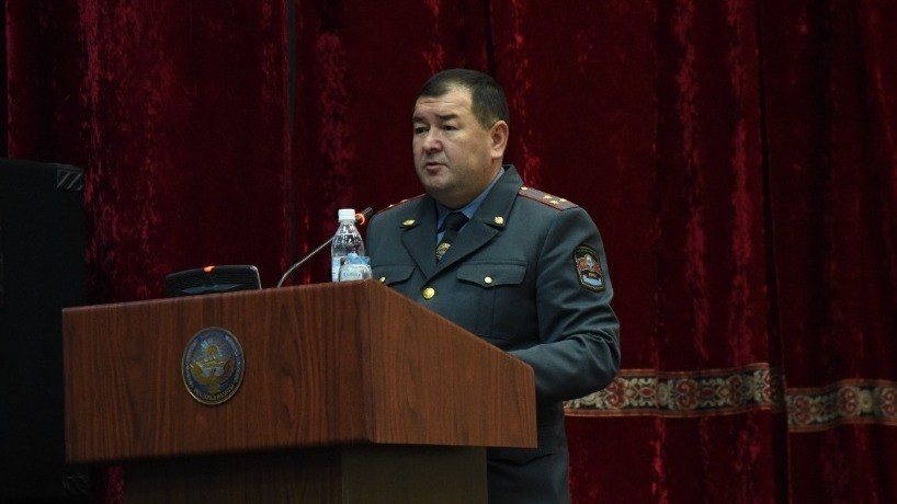 Замминистра внутренних дел Адылбек Бийбосунов