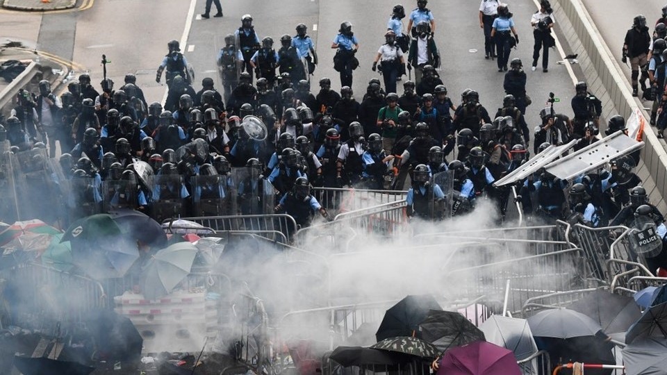 Беспорядки в Гонконге