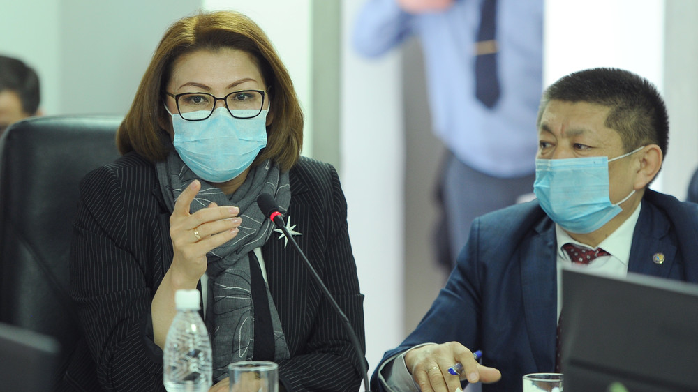 Алтынай Омурбекова и Космосбек Чолпонбаев