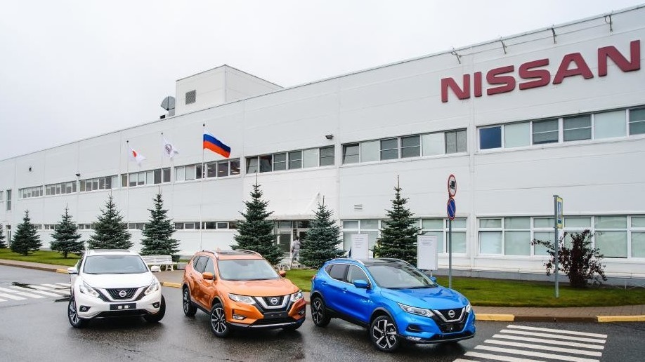 Завод Nissan в Санкт-Петербурге