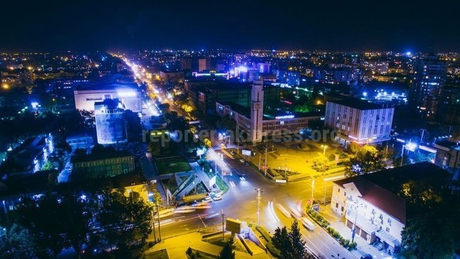 Ночной Бишкек