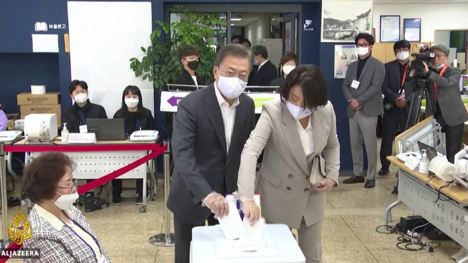 Президент Южной Кореи Мун Чже Ин