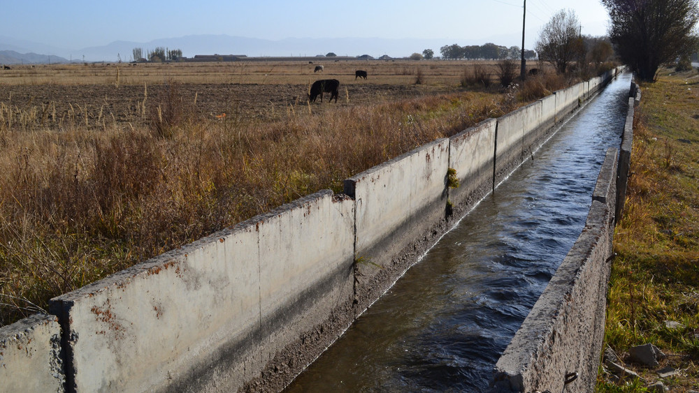 Состояние ирригационных каналов - важное условие для развития сел