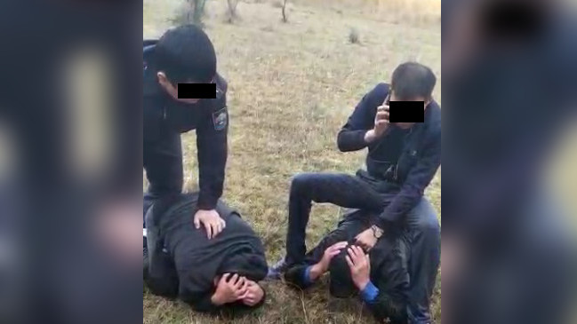 Момент задержания