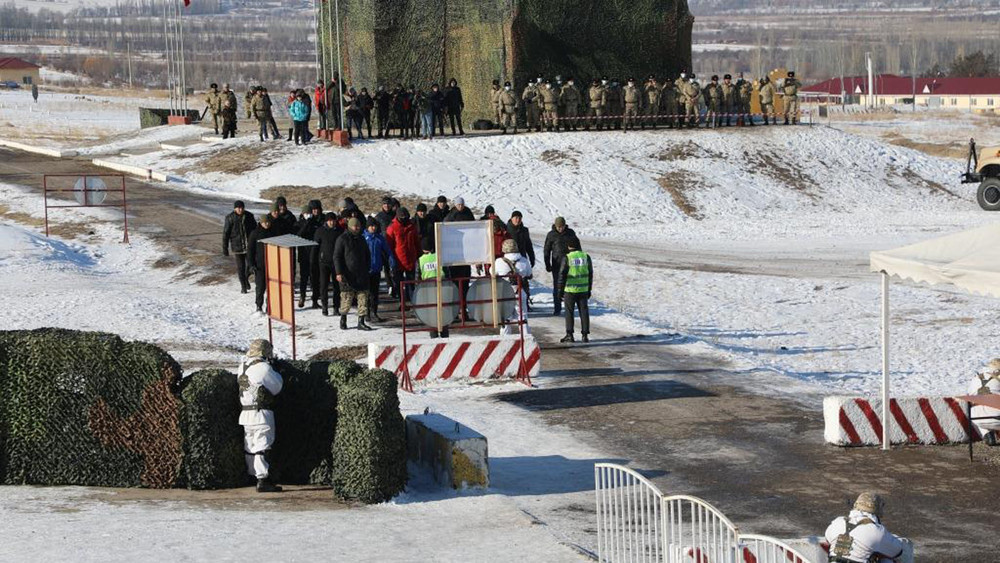 Башкы штаб өткөргөн машыгуу