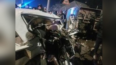 Фото с места ДТП