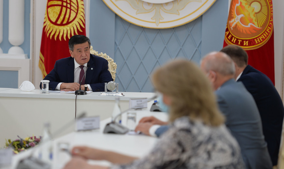 Президент Сооронбай Жээнбеков