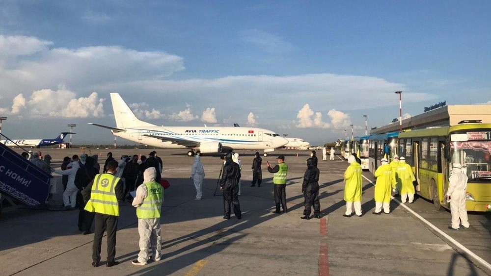 Встреча рейса из Новосибирска