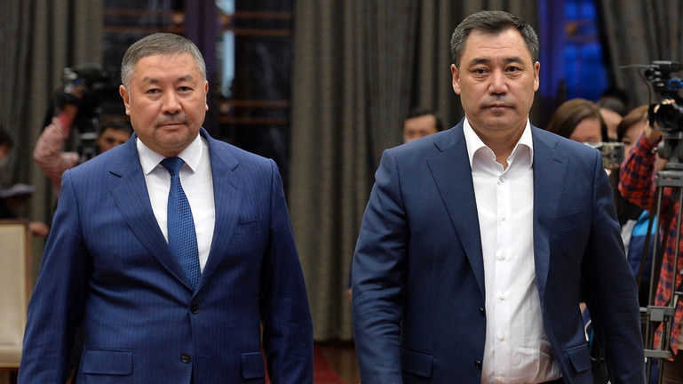 Канат Исаев жана Садыр Жапаров