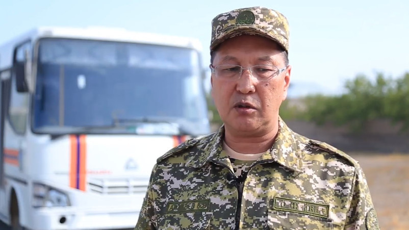 Министр Бообек Ажикеев