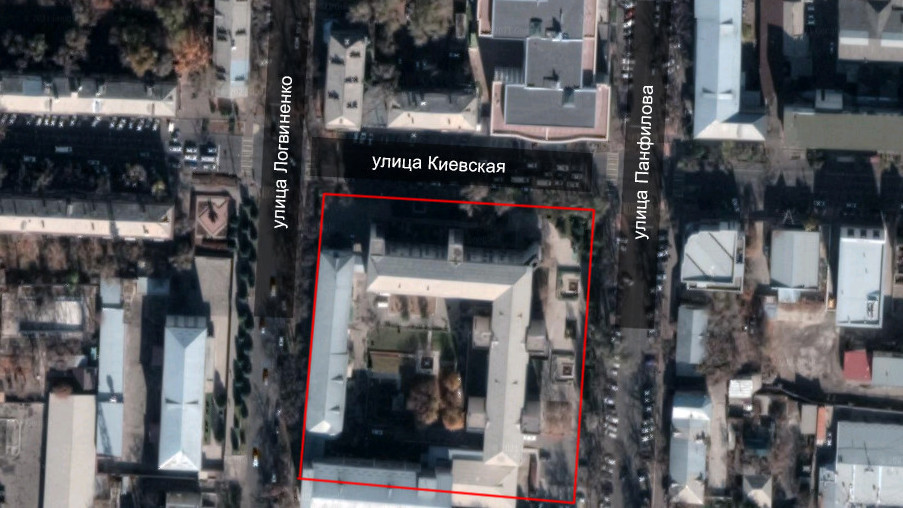 Территория больницы Управления делами президента и правительства